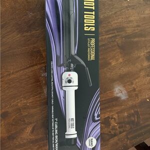 White Hot Tools 1" Curling Iron - White